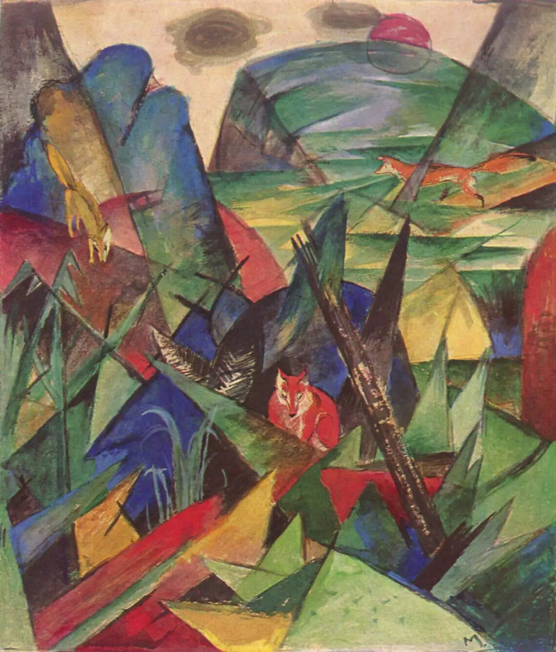 Ræve - Franz Marc