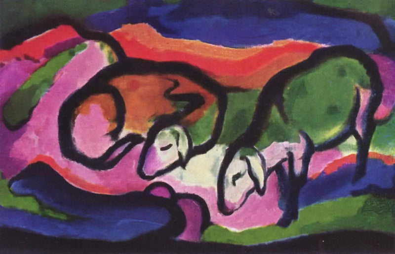 Får - Franz Marc
