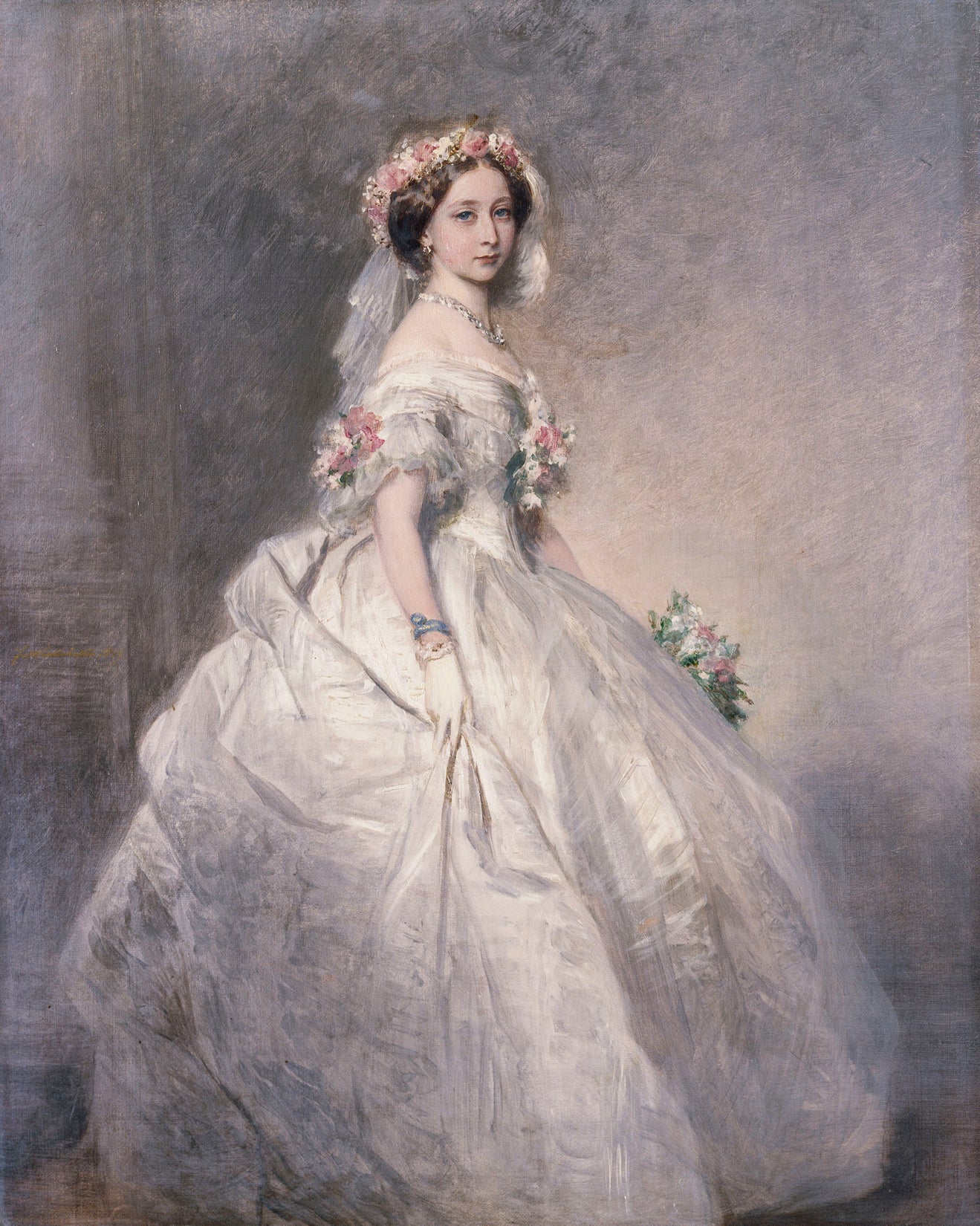 Princesse Alice (1843-1878), plus tard grande-duchesse de Hesse - Franz Xaver Winterhalter