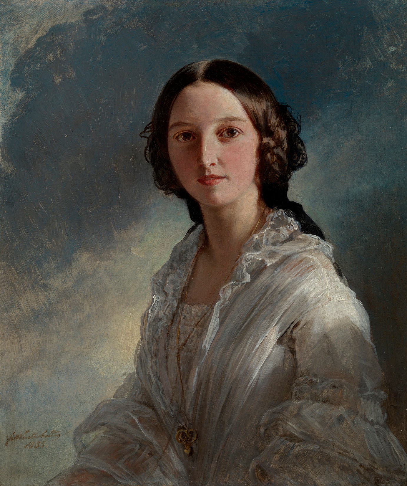 Princesse Feodora de Hohenlohe-Langenbourg (1839-1872) - Franz Xaver Winterhalter