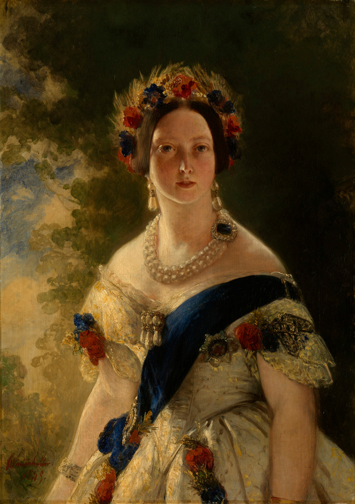La reine Victoria (1819-1901) - Franz Xaver Winterhalter