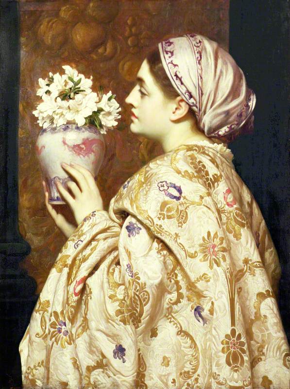 Une noble dame de Venise - Frederic Leighton