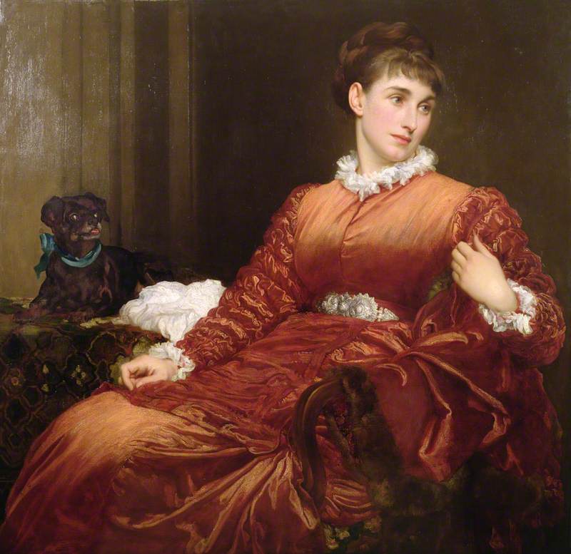 Mme H. Evans Gordon, née May Sartoris - Frederic Leighton