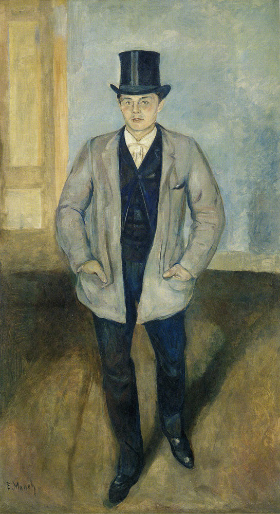 Reproduction du tableau « Fredrik Lidemark - Edvard Munch » par Alpha Reproduction en peinture à l’huile