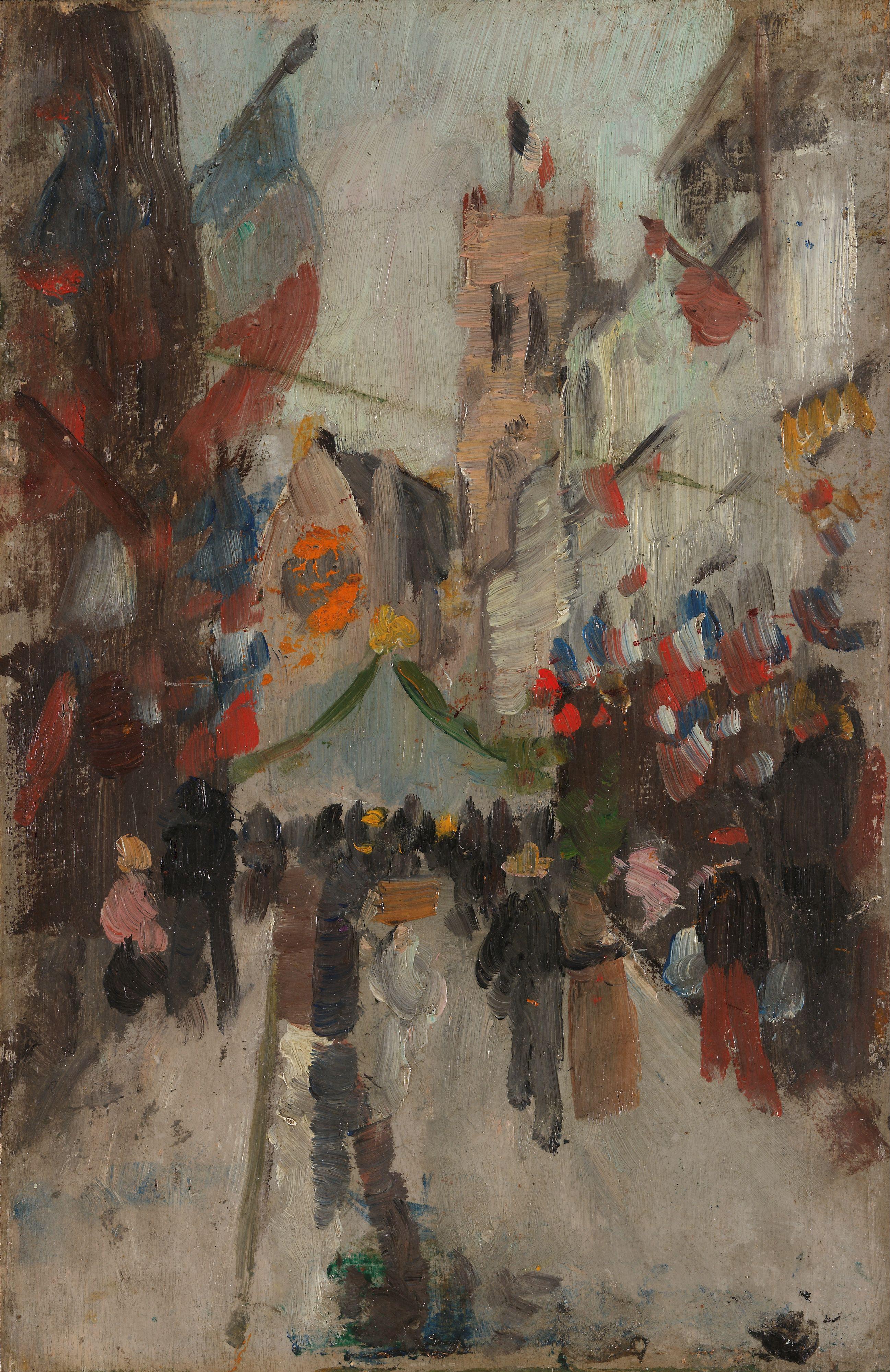 14. juli – Dieppe – Frits Thaulow