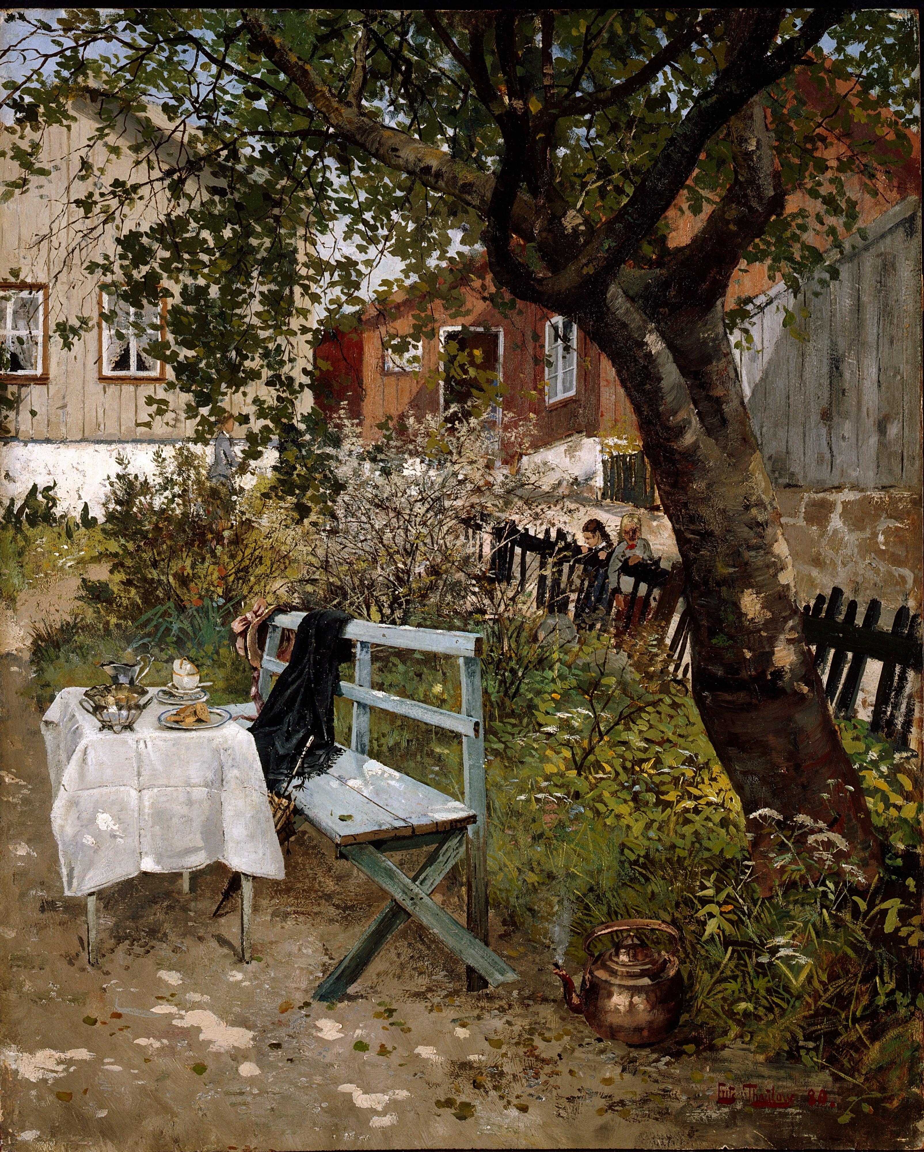 Sommerdag i Hagen - Frits Thaulow