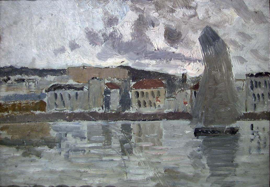 Sejlbåden - Frits Thaulow