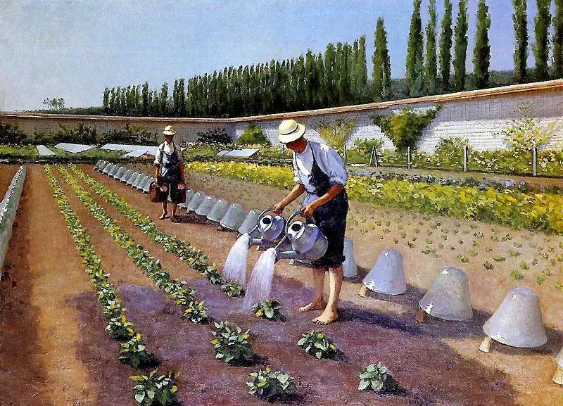 Havejerne - Gustave Caillebotte