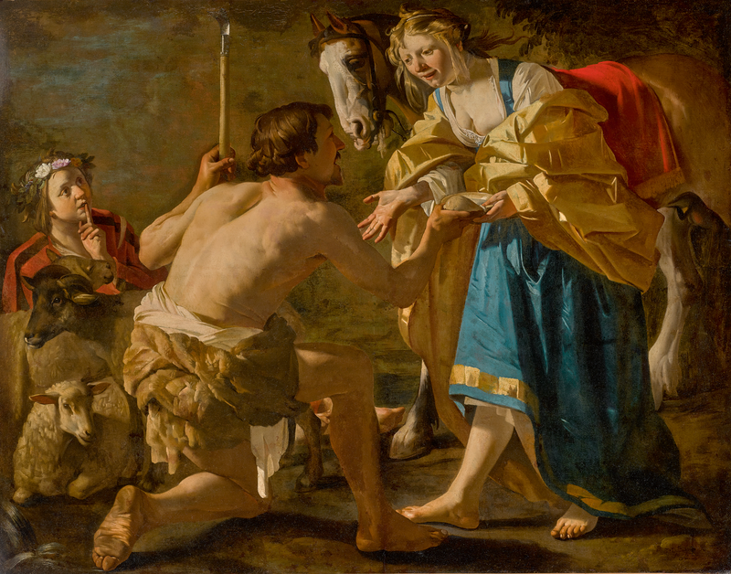 Granida et Daifilo - Dirck van Baburen