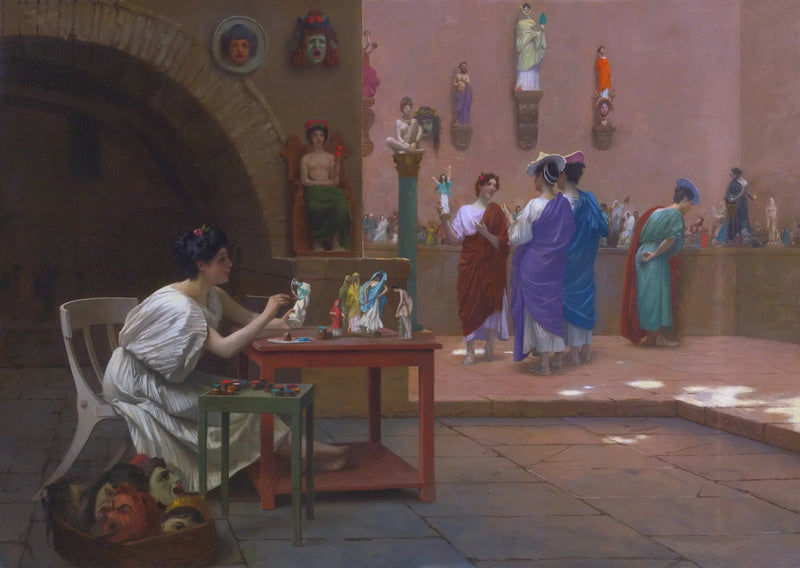 Atelier de Tanagra - Jean-Léon Gérôme