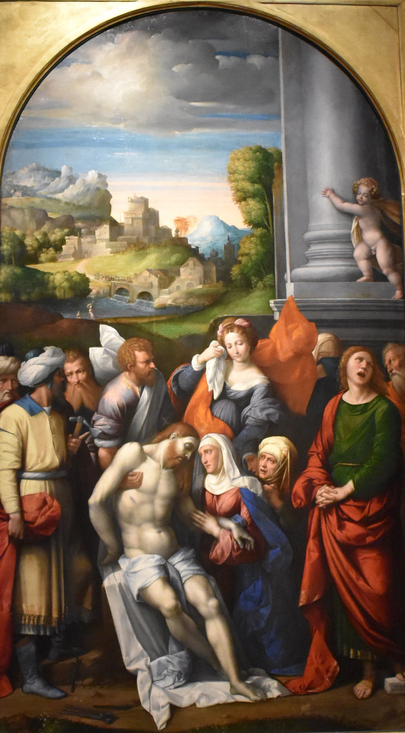 Lamentation sur le Christ mort - Benvenuto Tisi