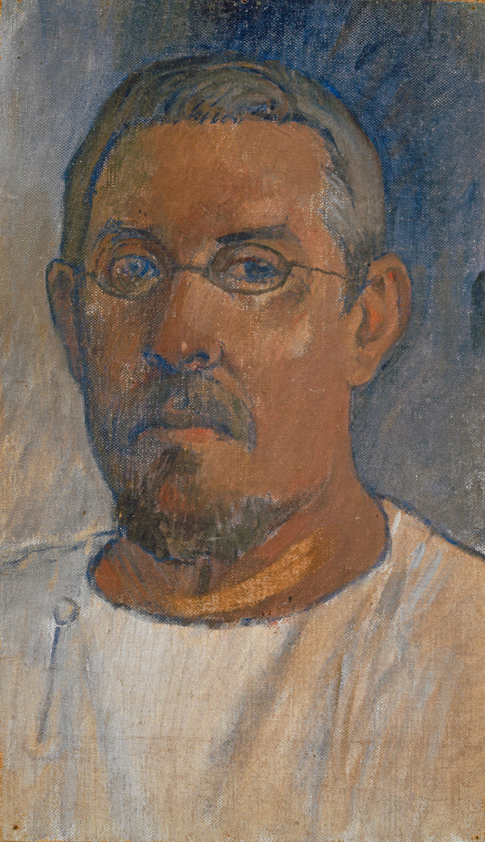Reproduction du tableau « Portrait de l'artiste par lui-même - Paul Gauguin » par Alpha Reproduction en peinture à l’huile