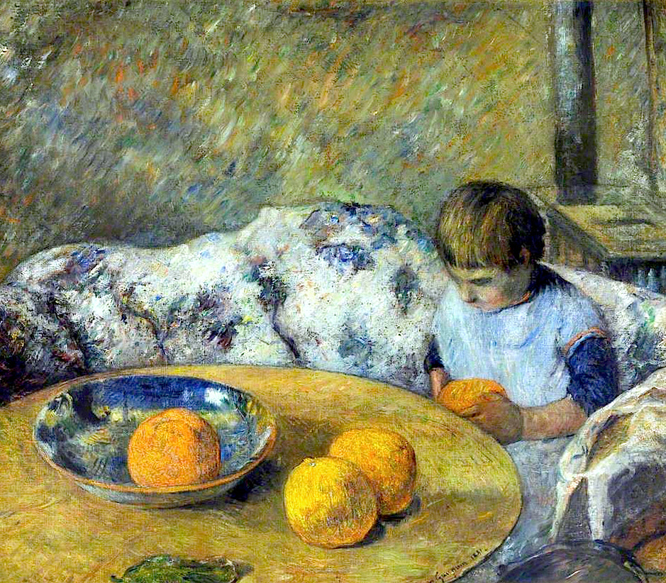 Indretning med Aline Gauguin - Paul Gauguin