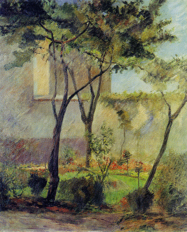 Et hjørne af haven, rue Carcel - Paul Gauguin