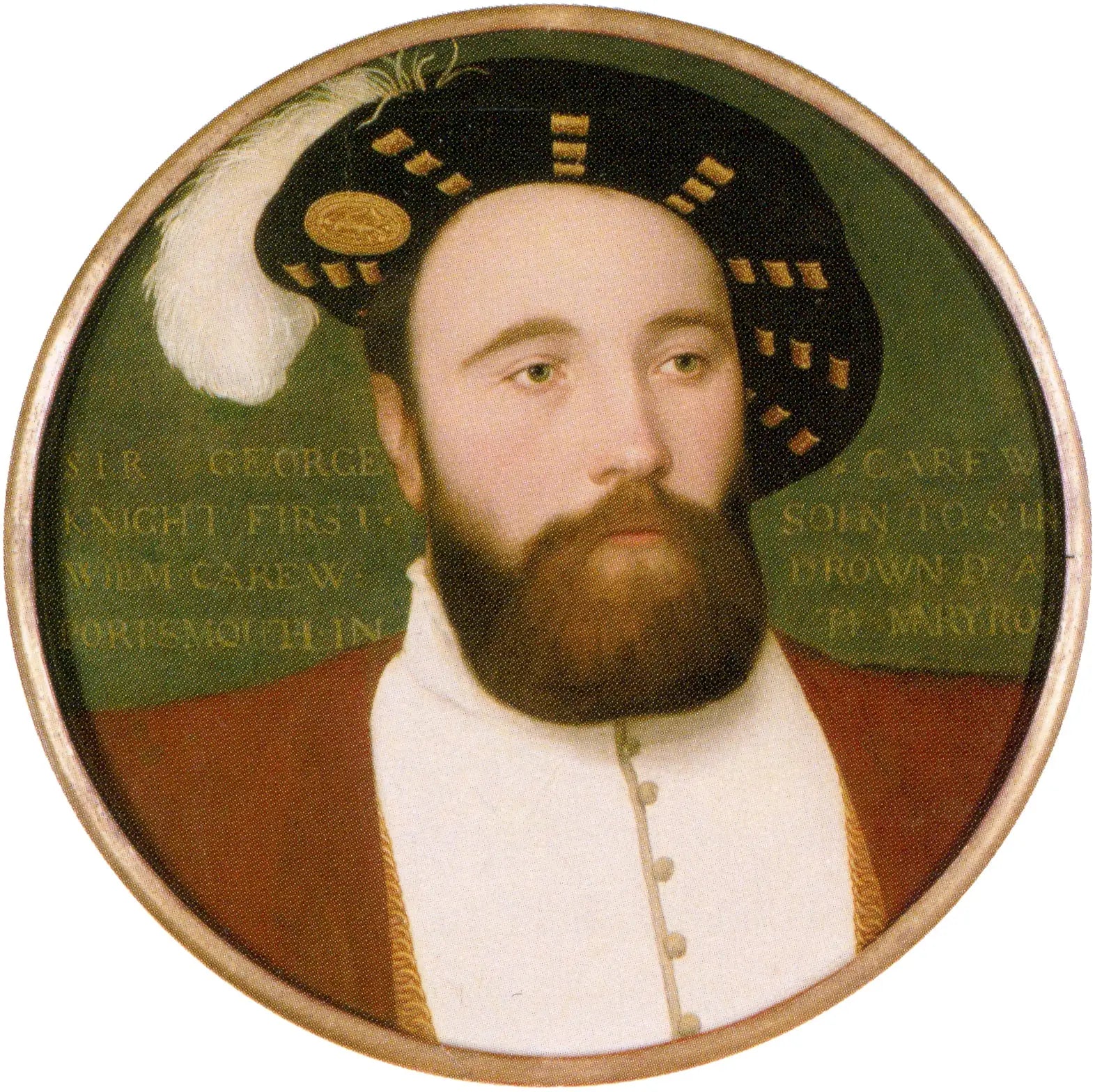 Sir George Carew (1504–1545) - Hans Holbein le Jeune - Alpha Reproduction