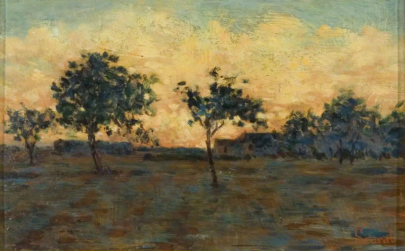 Solnedgang - Georges Seurat