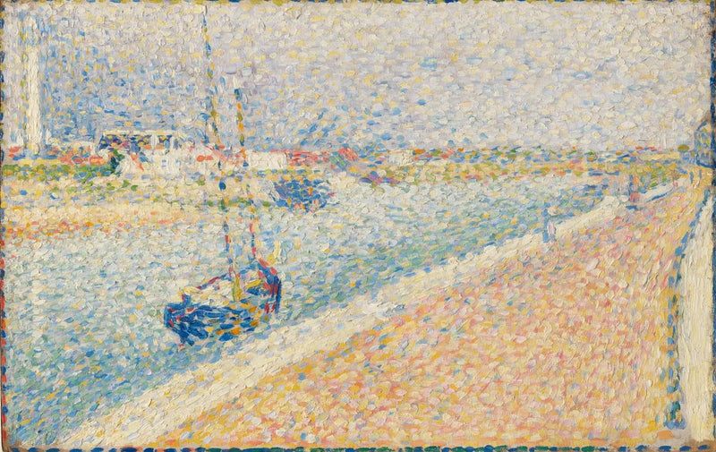 Kanalen ved Gravelines, Petit-Fort-Philippe - Georges Seurat
