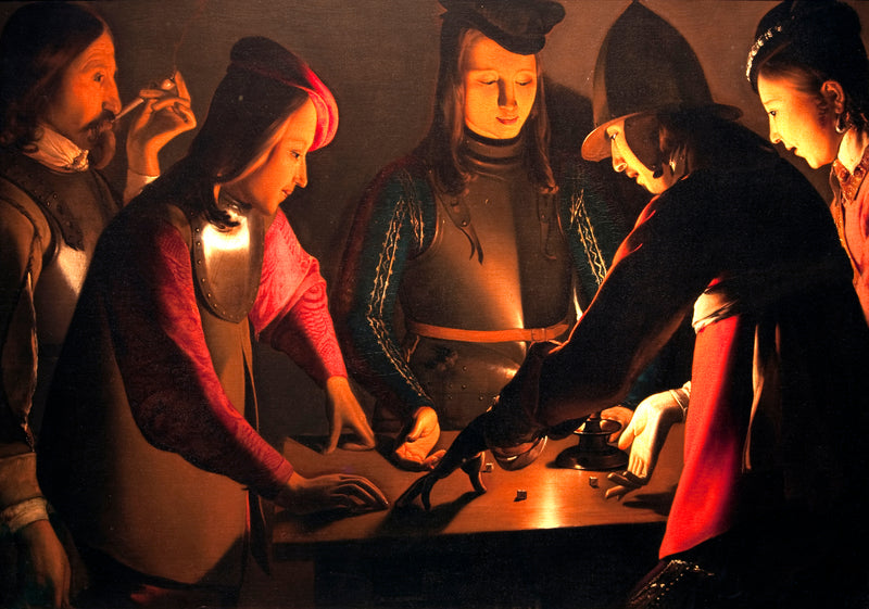 Terningespillerne - Georges de La Tour