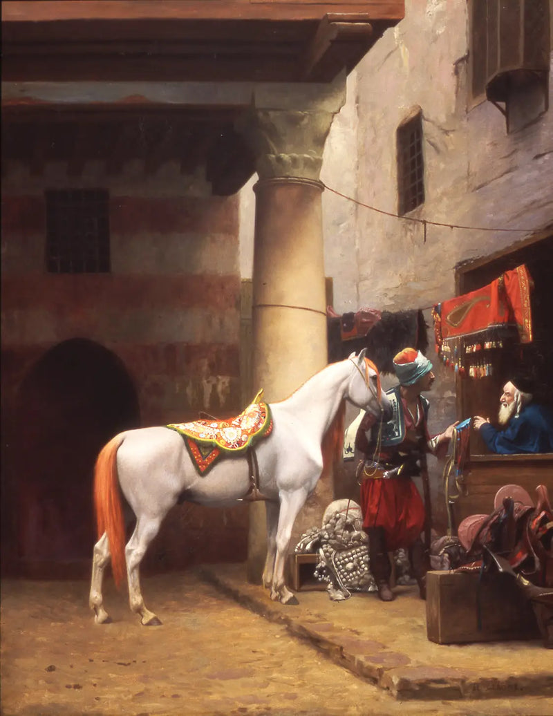 Sadelbazar, Kairo - Jean-Léon Gérôme