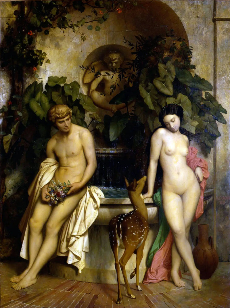 Daphnis og Chloé - Jean-Léon Gérôme