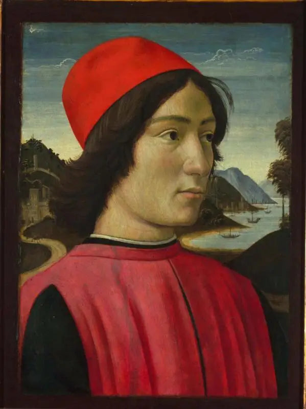 Portrait d’un homme - Domenico Ghirlandaio - Alpha Reproduction