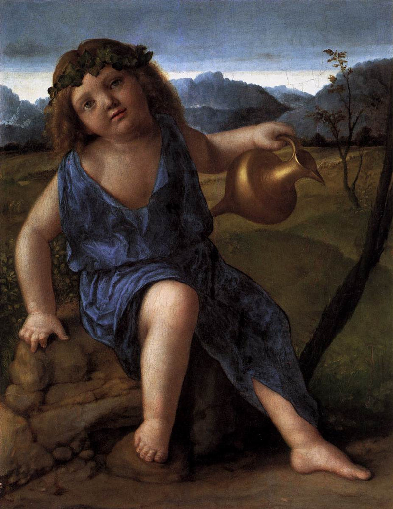 Børne Bacchus - Giovanni Bellini