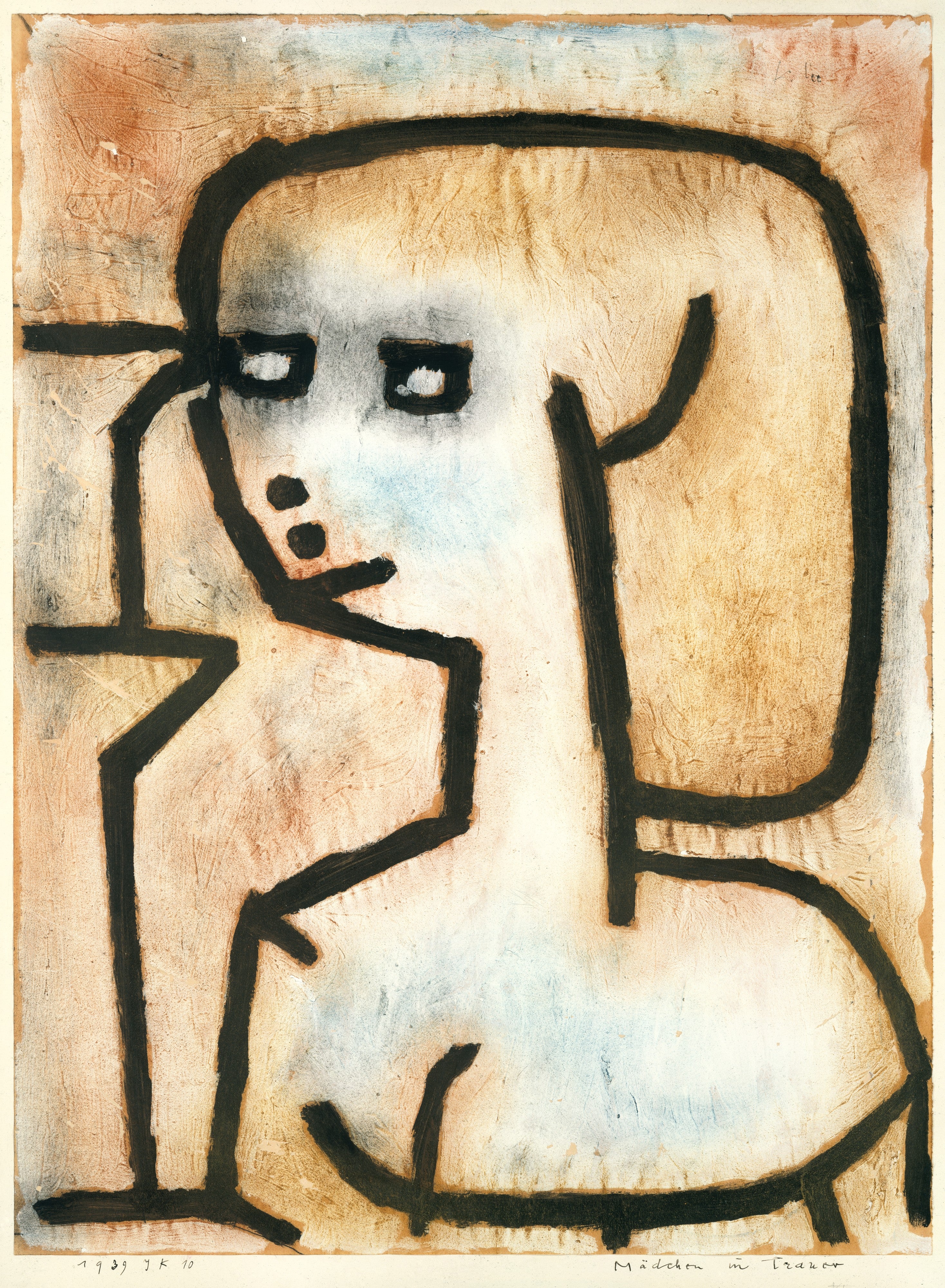 Pige i sorg - Paul Klee
