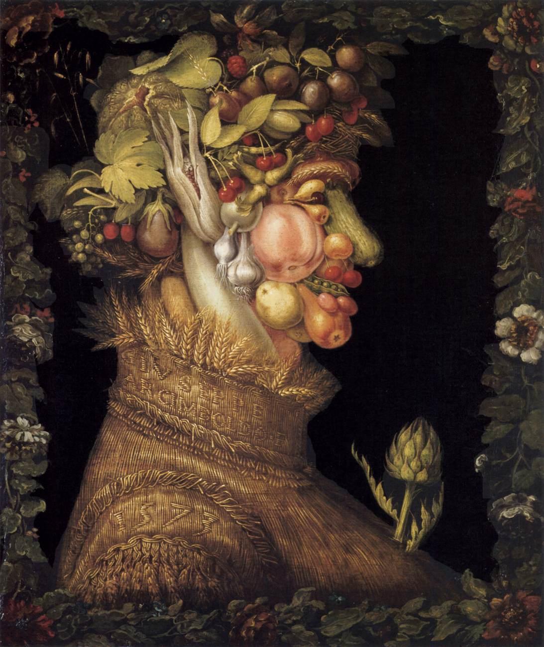 L'Eté - Giuseppe Arcimboldo