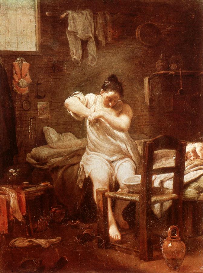 La Puce - Giuseppe Maria Crespi
