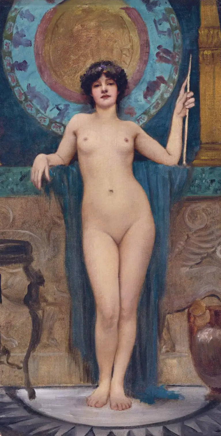 Étude de Campaspe - John William Godward - Alpha Reproduction