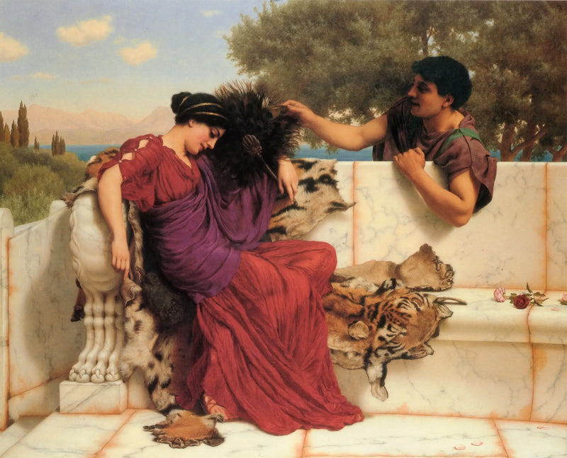 Den gamle, gamle historie - John William Godward