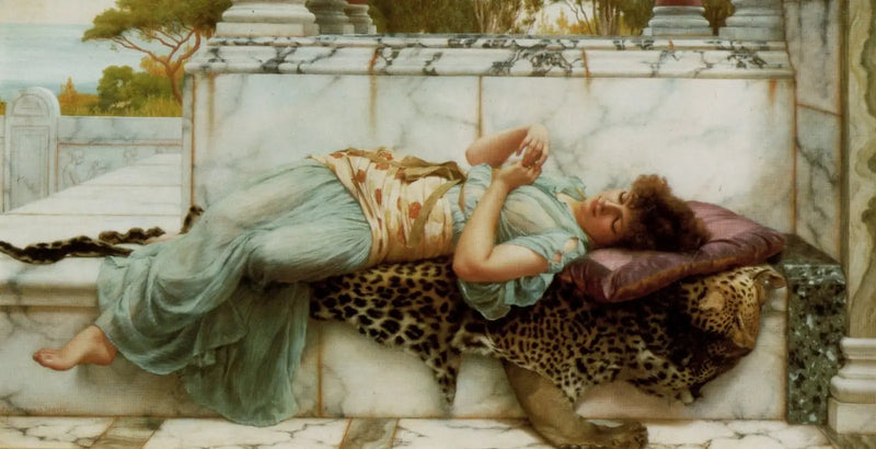Forlovede - John William Godward