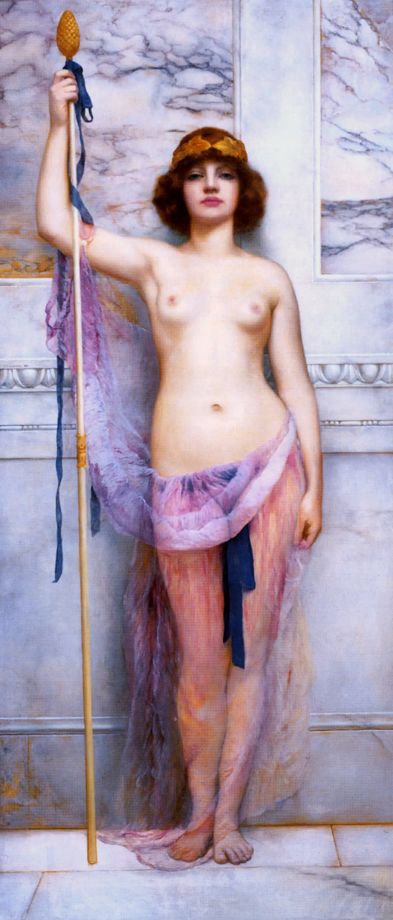 En præstinde - John William Godward