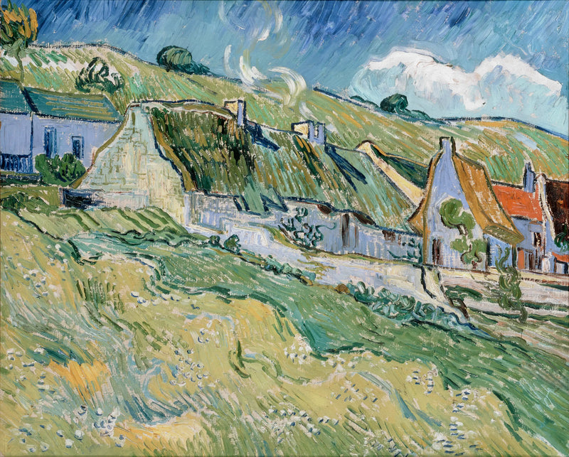 Hytter i Auvers-sur-Oise - Vincent van Gogh