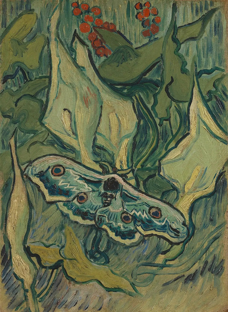 Stor natpåfugl - Vincent van Gogh