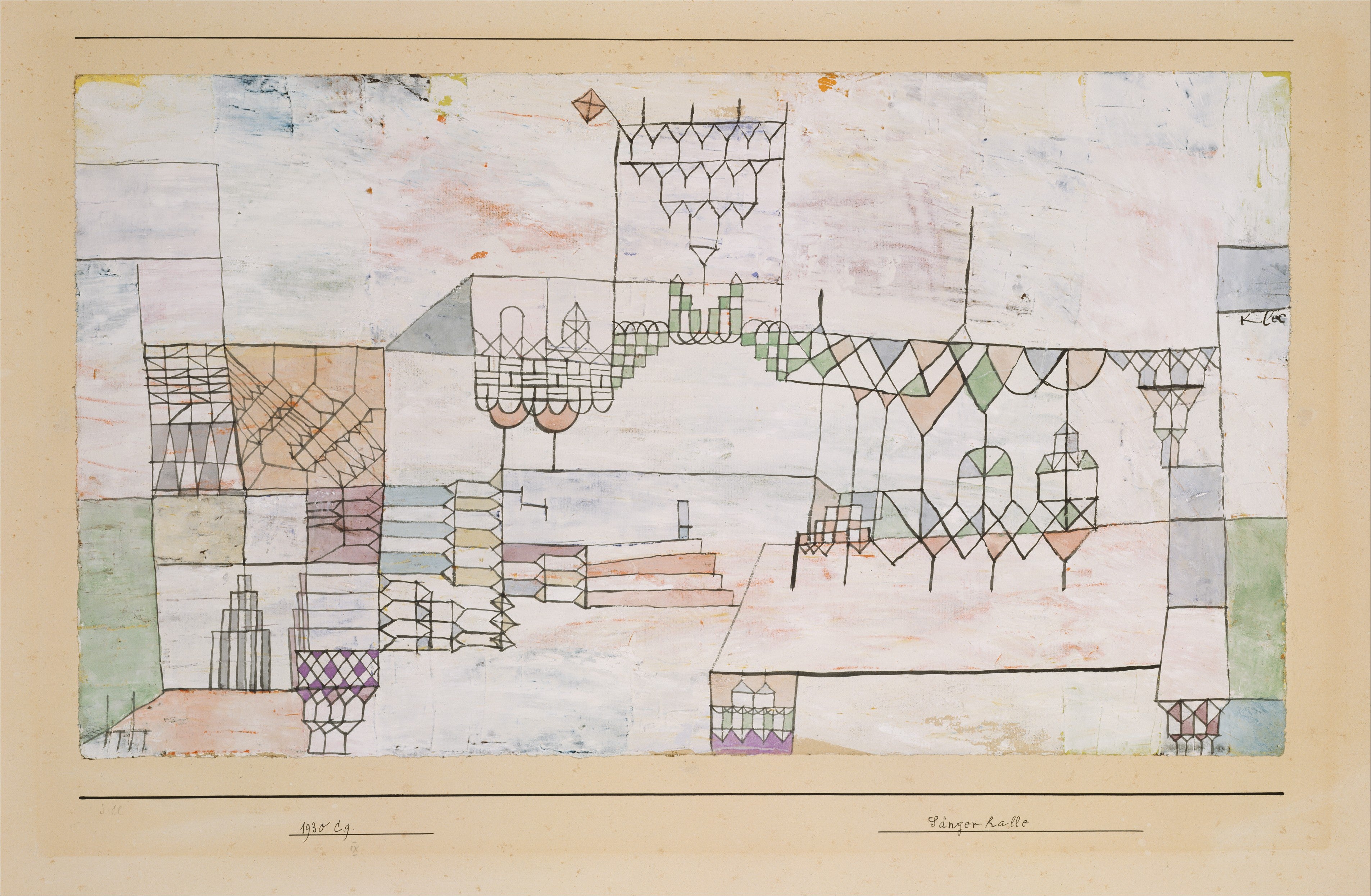Store Sangernes Sal - Paul Klee