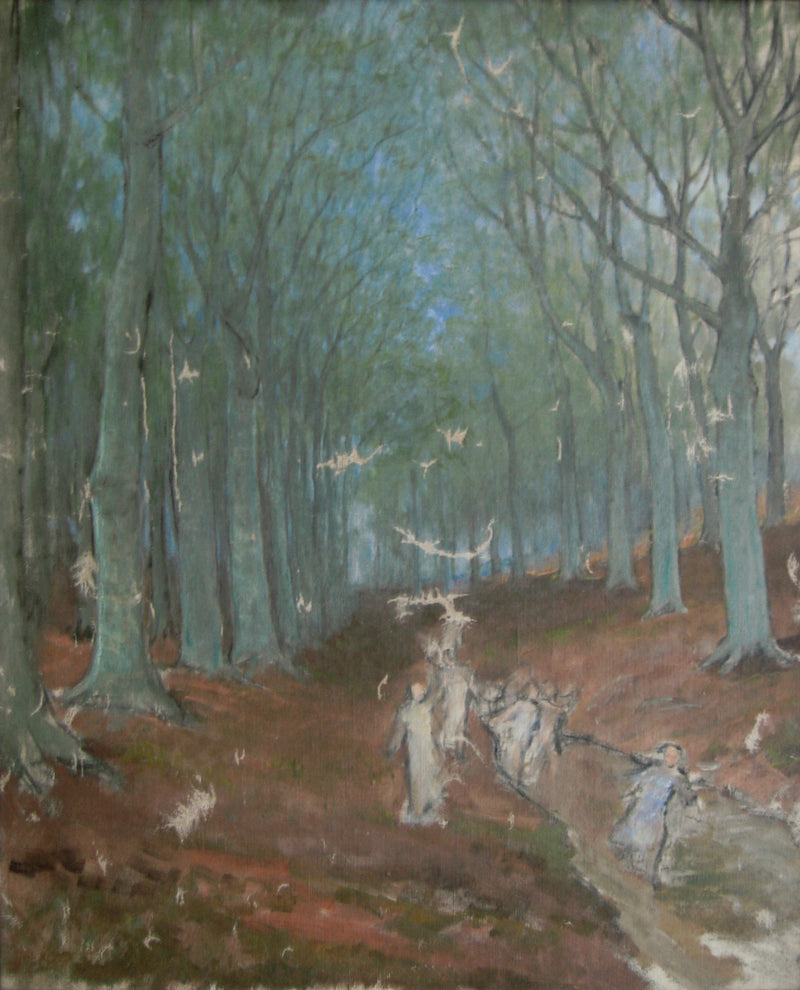 Bosquet d’arbres - Félix Resurrección Hidalgo