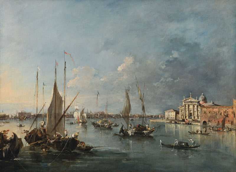 San Giorgio Maggiore Kirke set fra Giudecca - Francesco Guardi