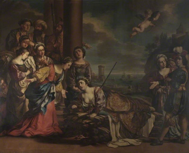 La mort de Didon - Guercino - Alpha Reproduction