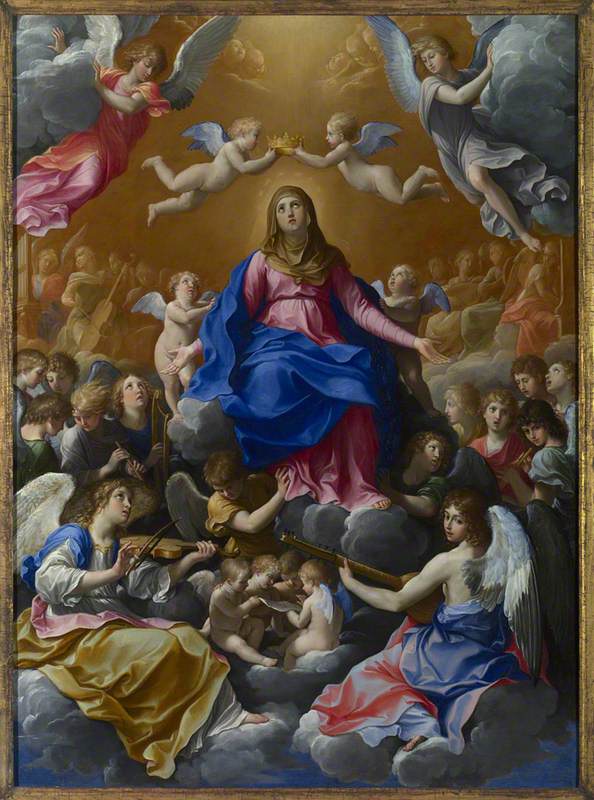 Le Couronnement de la Vierge - Guido Reni