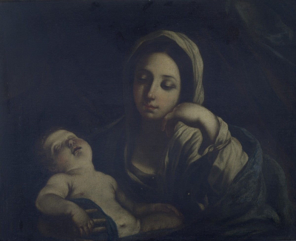 La Vierge à l'Enfant endormi - Guido Reni
