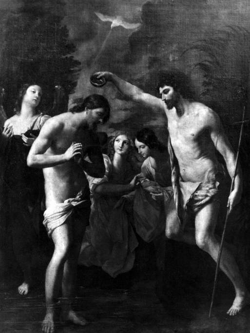 Le baptême du Christ - Guido Reni