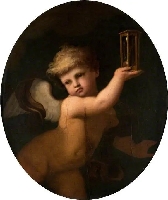 Cupidon med en timeglas - Guido Reni