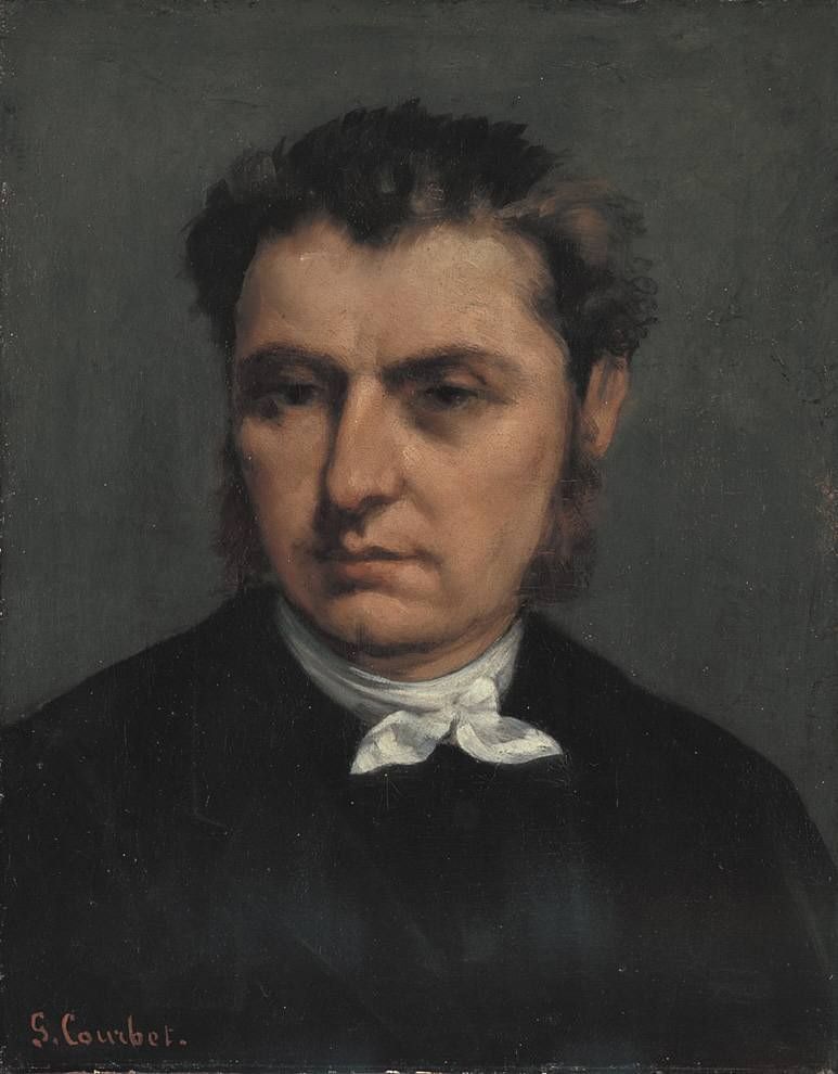 L'homme politique Émile Ollivier - Gustave Courbet
