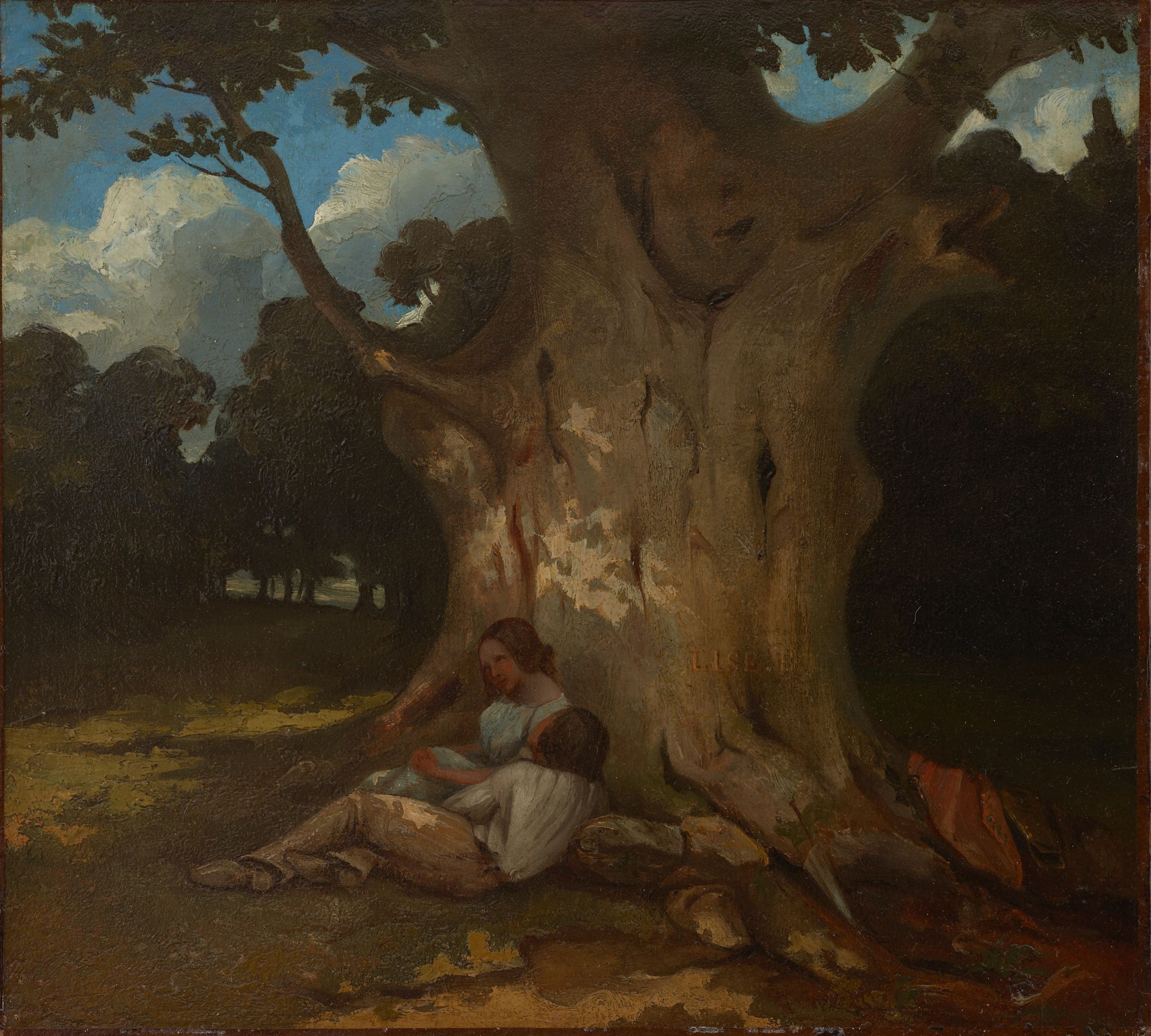 Le Gros Chêne - Gustave Courbet