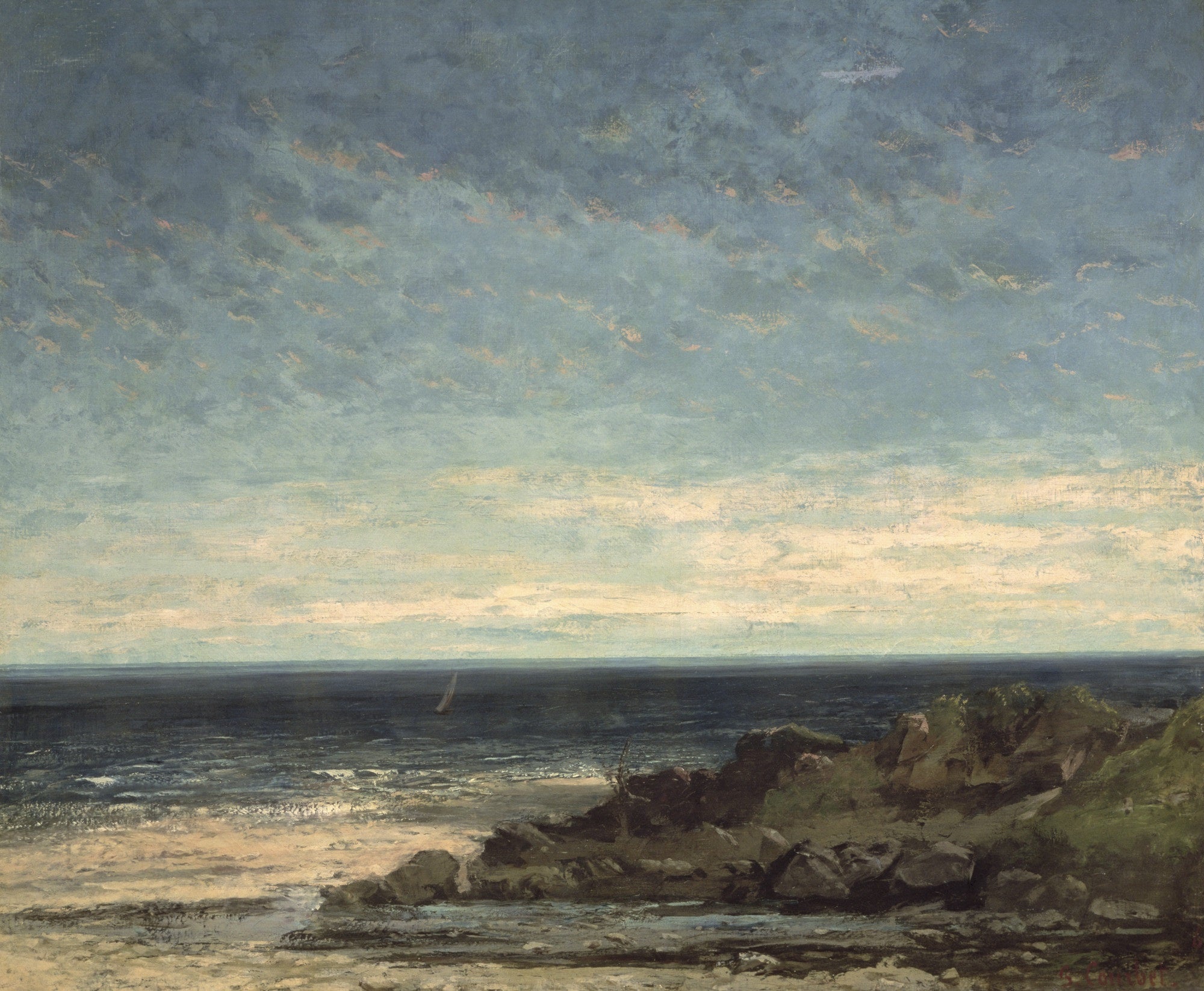 La Mer - Gustave Courbet