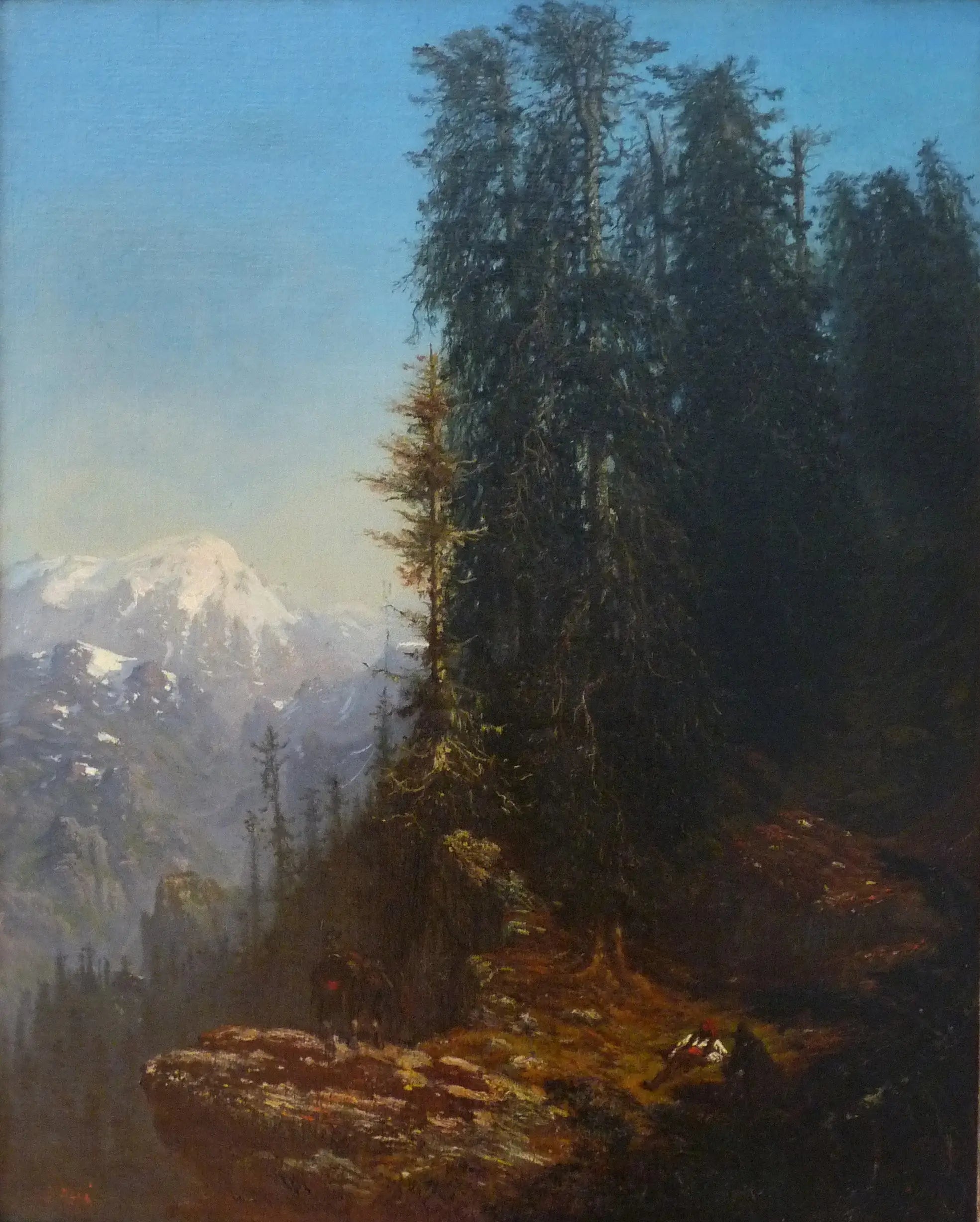 Paysage des Pyrénées - Gustave Doré - Alpha Reproduction