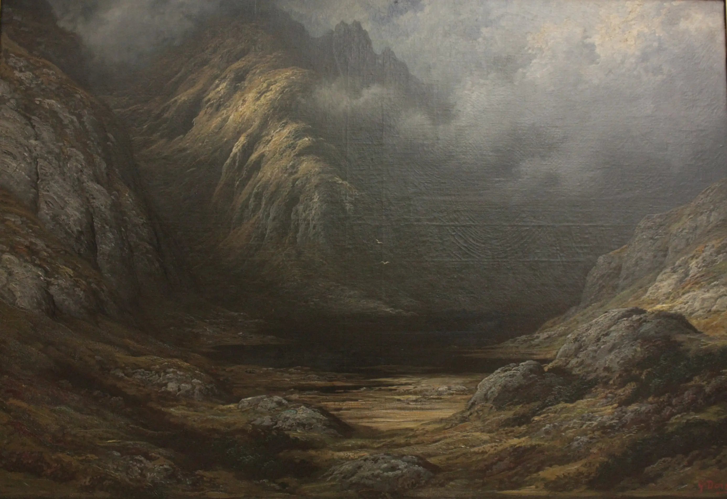 Lac en Écosse après l’orage - Gustave Doré - Alpha Reproduction