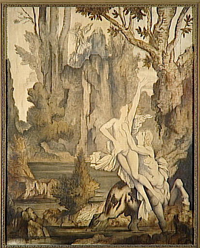 Fjernelse af Dejanira - Gustave Moreau