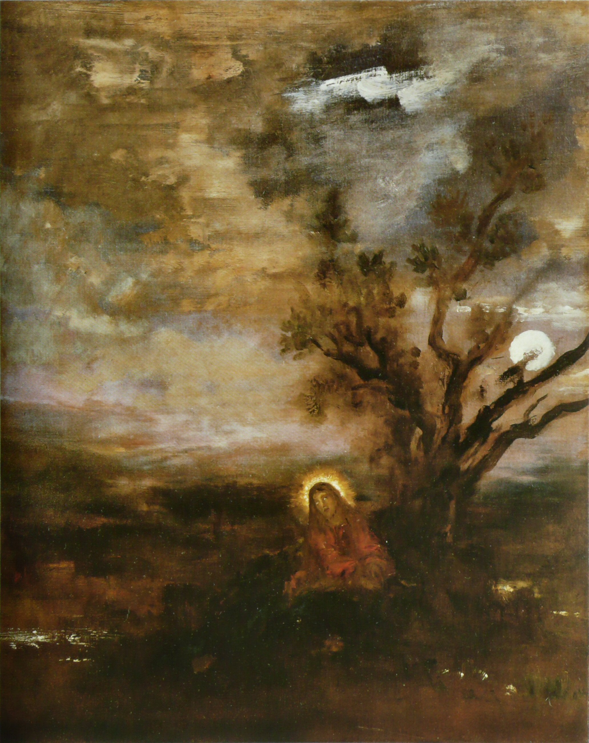 Kristus i oliventræets Have - Gustave Moreau